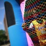 Boy attends Father's Day carnival at the Van Dyke Community Center in Brownsville